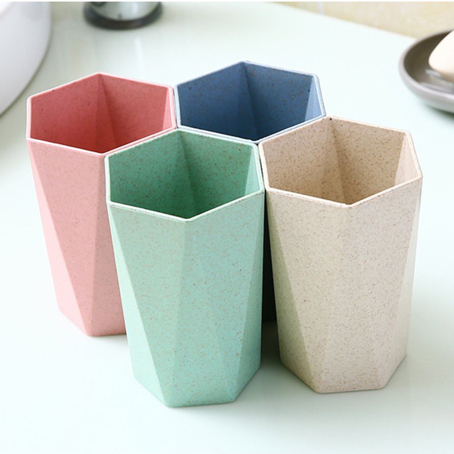 Cốc Đựng Bàn Chải Đánh Răng Bằng Chất Liệu Lúa Mạch Sáng Tạo