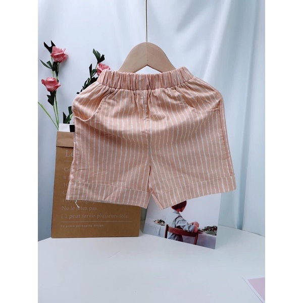 Combo 5 quần thô mềm xuất dư bé trai 13-30kg