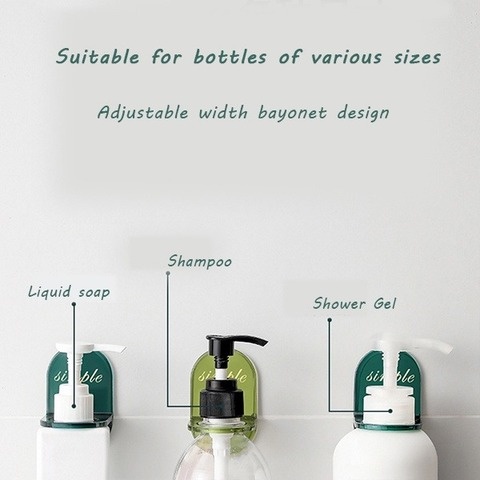 Giá Đỡ Xà Phòng/Dầu Gội Gắn Tường Chống Thấm Nước Cho Phòng Tắm