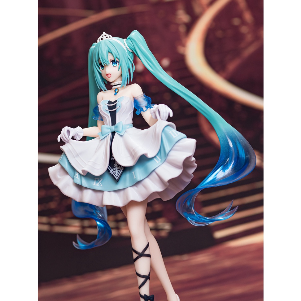 Mô Hình Figure Chính Hãng Anime Hatsune Miku, Piapro Characters, Hatsune Miku Wonderland Figure, Cinderella (TAITO)