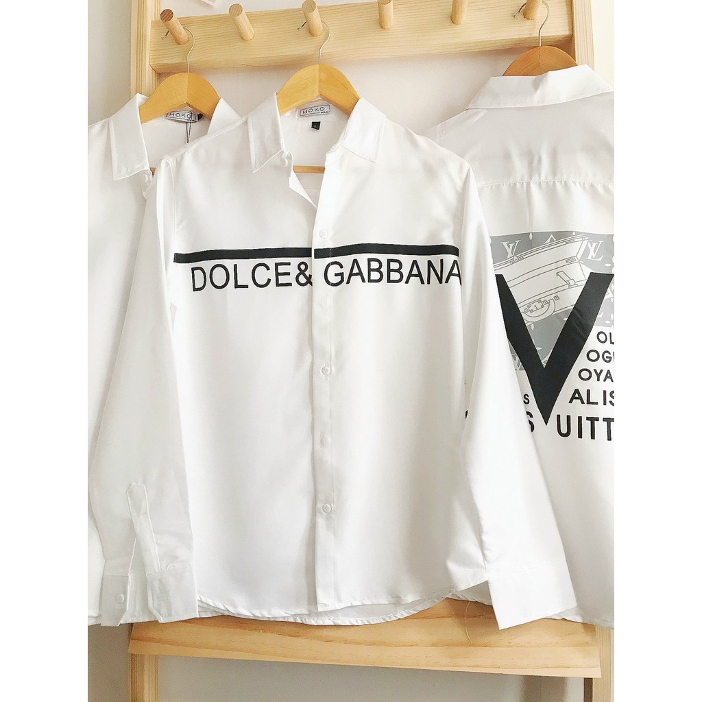 Áo sơ mi nam tay dài AHFASHION in LV vải đẹp mẫu mới cao cấp AHFASHION | BigBuy360 - bigbuy360.vn