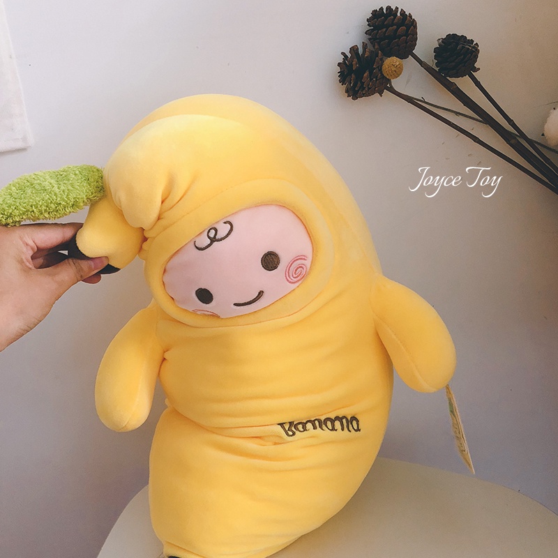 ✨120cm Cute Fruits Banana Plush Stuffed Toys Soft Banana Pillow Cushion for Home Bed Decor Funny Baby Kids Birthday Gifts