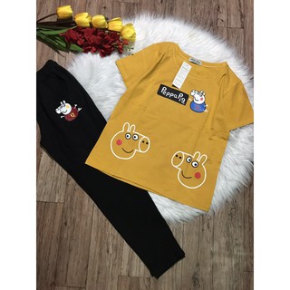 ĐỒ BỘ MẶC NHÀ THUN THÁI SỊN SIÊU CUTE