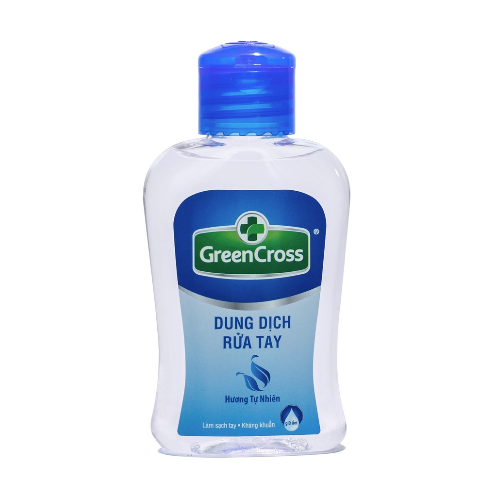 Nước Rửa Tay Green Cross Hương Tự Nhiên Chai 100ml - 100363576