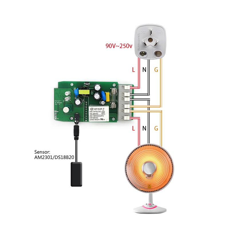 Bộ Thiết Bị Cảm Biến Nhiệt Độ / Độ Ẩm Si7021 Thông Minh Si7021