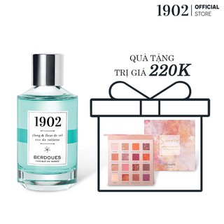 Nước Hoa Berdoues 1902 YLang-Ylang & Sea Salt 100ML Và Quà Tặng Bảng Màu Mắt