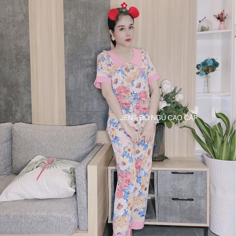 [CHÍNH HÃNG][Ảnh thật]Bộ Pyjama dài Latinh JEN mát lạnh | BigBuy360 - bigbuy360.vn