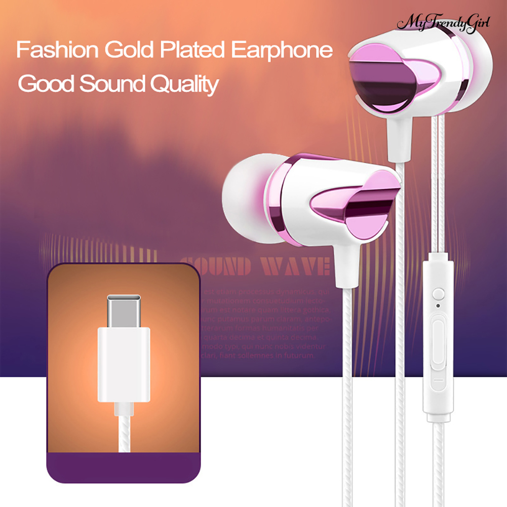 Tai Nghe Nhét Tai Cổng Usb Type C Có Mic Cho Xiaomi 6 Mix 2 Note 3 | BigBuy360 - bigbuy360.vn