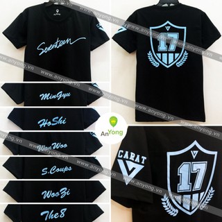 ÁO THUN SEVENTEEN NAME