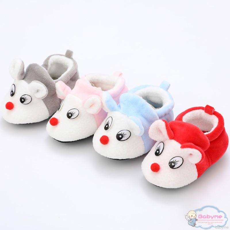 Giày vải mềm kiểu dáng hoạt hình đáng yêu cho bé