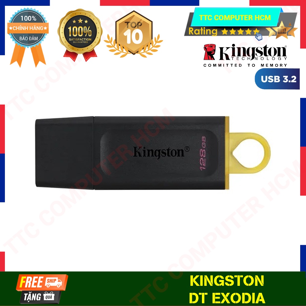 KINGSTON DT EXODIA | USB Kingston DataTraverler Exodia 3.2 Gen 1 32GB / 64GB / 128GB / 256GB   - HÀNG CHÍNH HÃNG