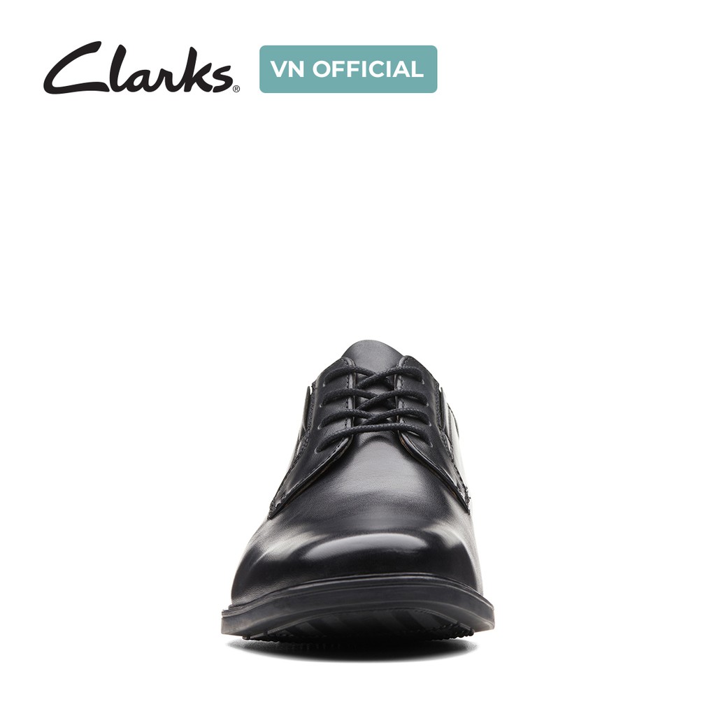 Giày Tây Da Nam Buộc Dây Clarks Tilden Plain