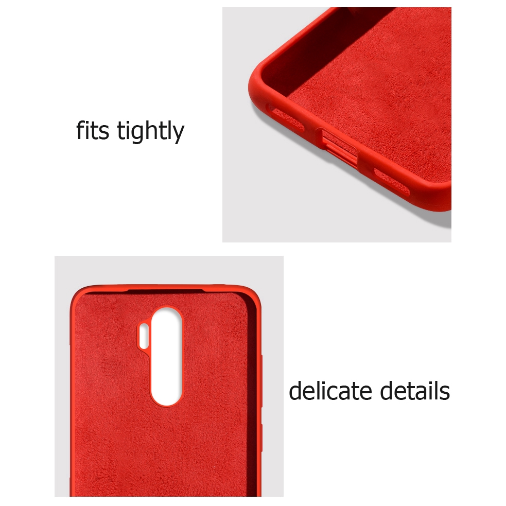 Ốp điện thoại silicon siêu mỏng màu trơn cho Xiaomi Redmi Note 8 Pro Redmi 8 8A