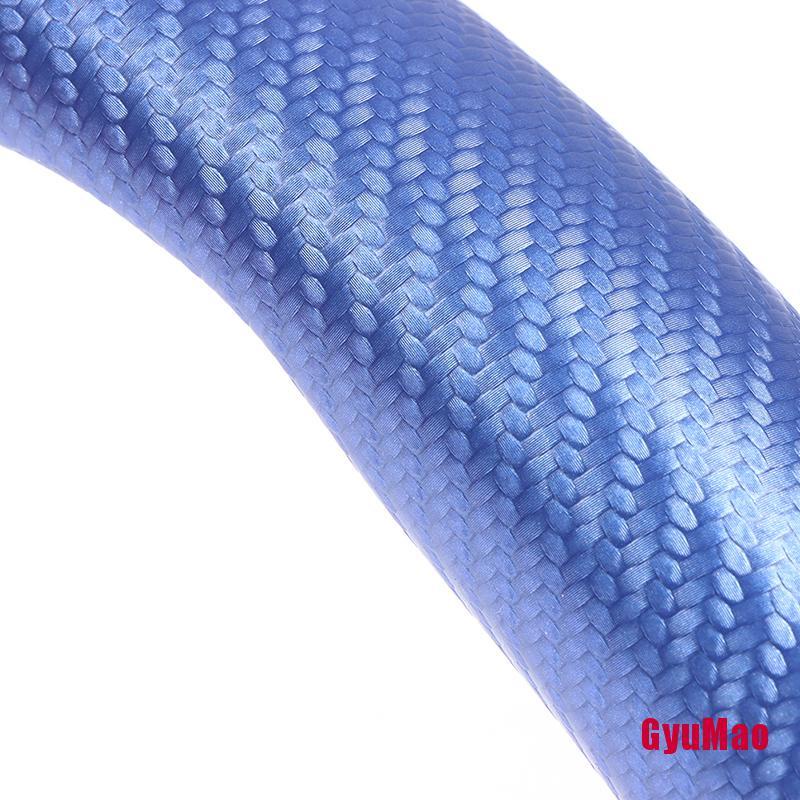 Bộ 2 Vỏ Bọc Vô Lăng Xe Hơi Chống Trượt Bằng Sợi Carbon Màu Đỏ rx1GUMO 15inch