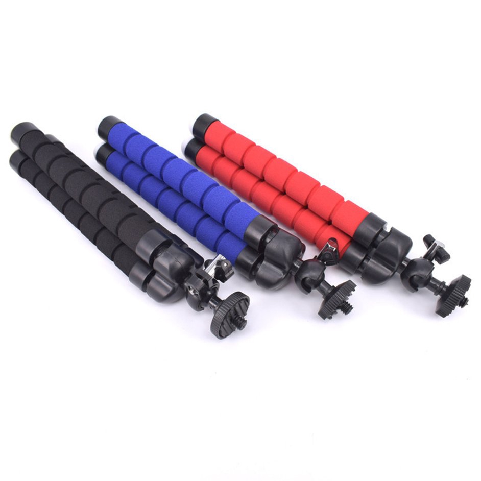 Giá đỡ 3 chân mini dẻo dai linh hoạt có nút chụp không dây cho iPhone