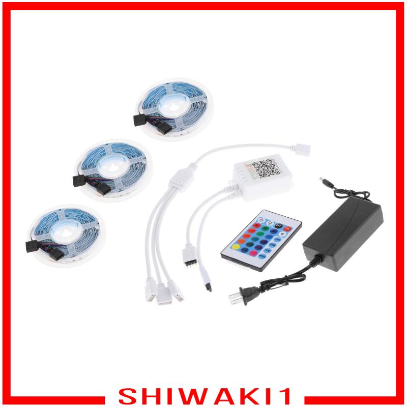 Dây Đèn Led Shiwaki1 24 Nút Bấm Điều Khiển Từ Xa Chống Thấm Nước Thay Đổi Màu Sắc Cho Tv / Quán Bar