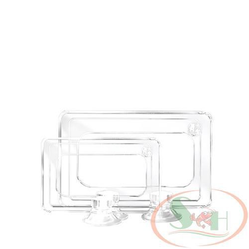 Khay Acrylic Hít Giữ Thức Ăn Nổi Cho Cá