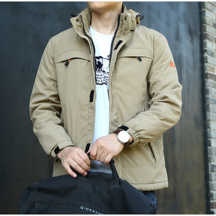 Áo khoác nam Jacket quân đội lót lông Cao Cấp