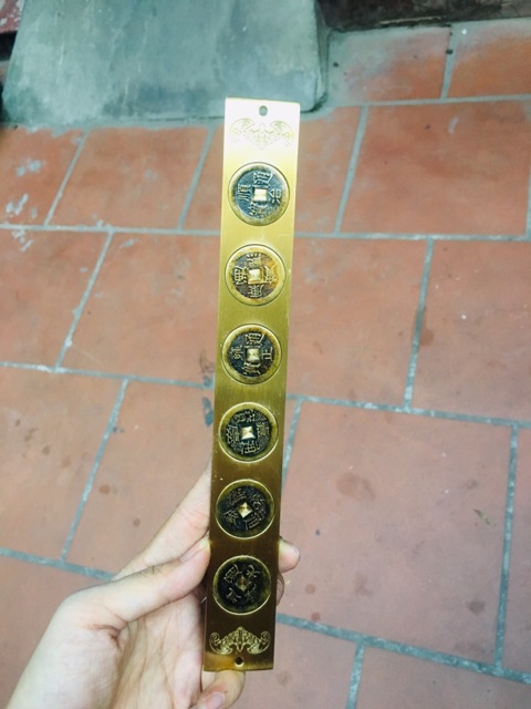 Thước lục đế ngũ đế dài 20cm vật phẩm phong thuỷ tài lộc