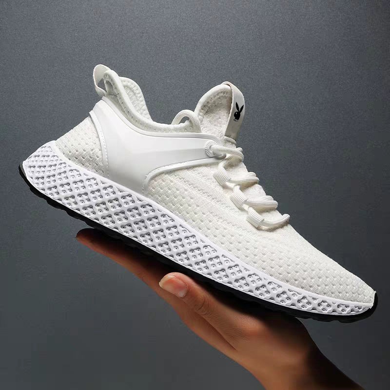 Giày Thể Thao Sneaker Nam Hai Màu Trắng Đen 048 | BigBuy360 - bigbuy360.vn