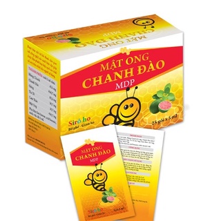 Siro Mật Ong Chanh Đào – Hỗ trợ bổ phế giảm ho do viêm họng, ho lâu ngày, ho do lạnh
