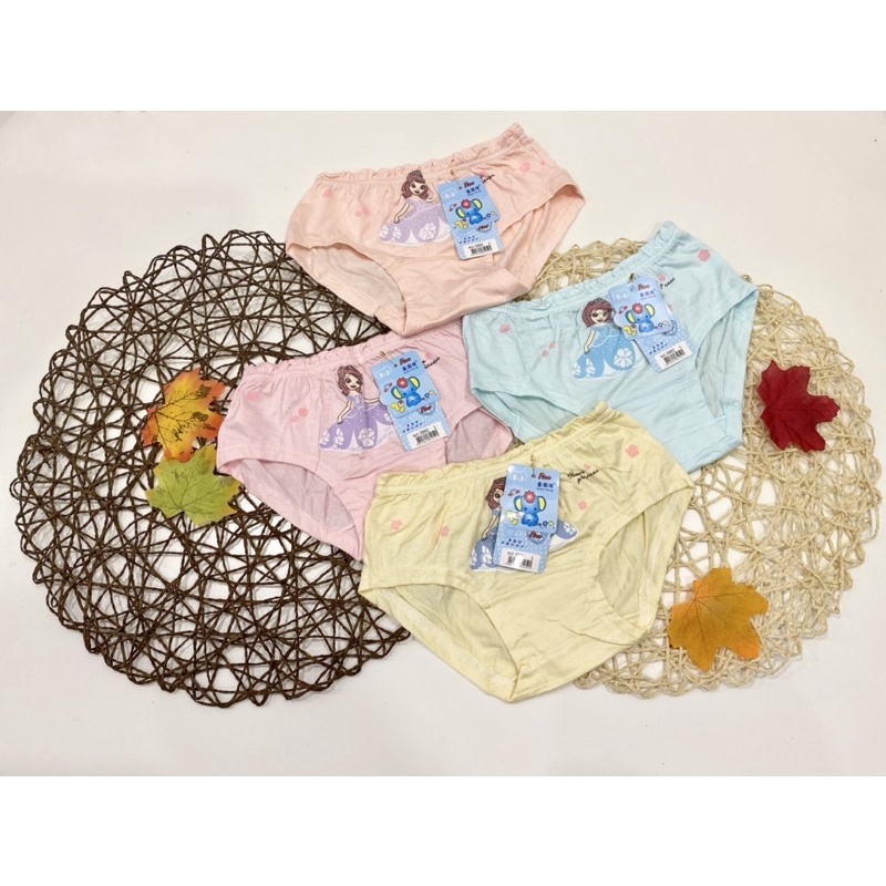 Quần chíp bé gái- quần chíp cotton nhiều màu cho bé