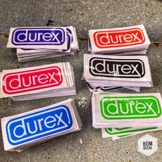 Bộ 4 tem durex in thường