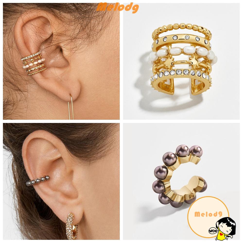 Khuyên Kẹp Tai Không Xỏ Thời Trang Dự Tiệc Cho Nam Và Nữ