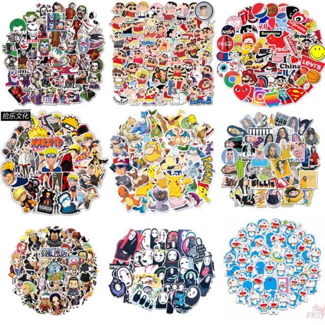 Set Miếng dán nón bảo hiểm