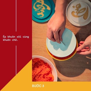 Khuôn xôi chữ Phúc Lộc Thọ