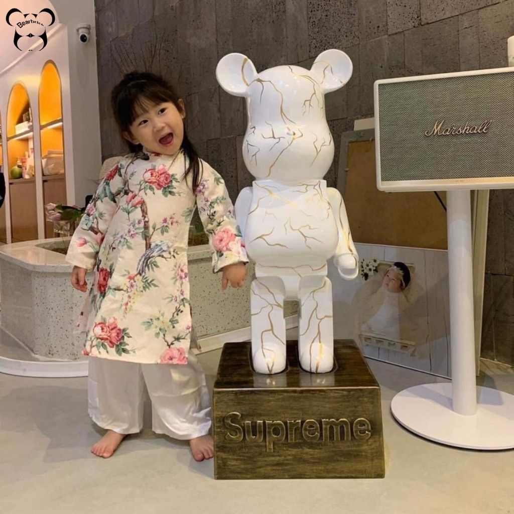 Đế bearbrick, bục đỡ dành cho gấu size to 80cm - Chin Official Store