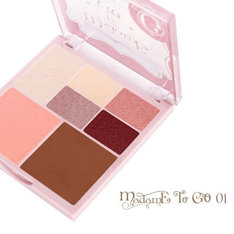 (hàng Mới Về) Bảng Phấn Mắt Madame Gie Madame To Go Trang Điểm Chuyên Nghiệp | BigBuy360 - bigbuy360.vn