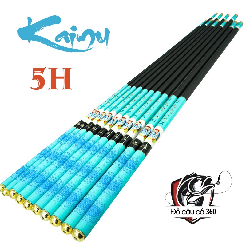 Cần Câu Đài Kaiwu 5H Cần Câu Tay Câu Đơn Carbon Cần Câu Cá Tặng Kèm Đọt Phụ