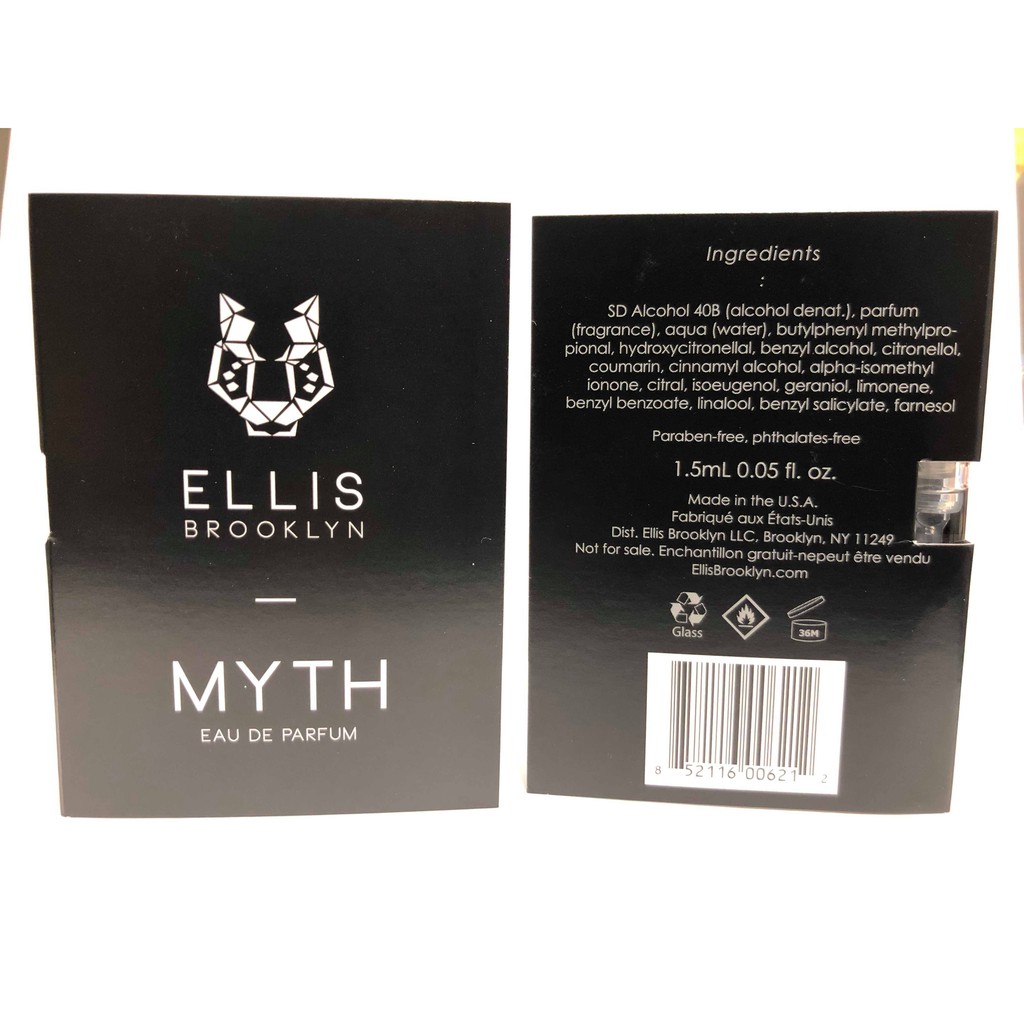 Mẫu Thử - Nước Hoa Nữ Ellis Brooklyn Myth EDP 1.5ml