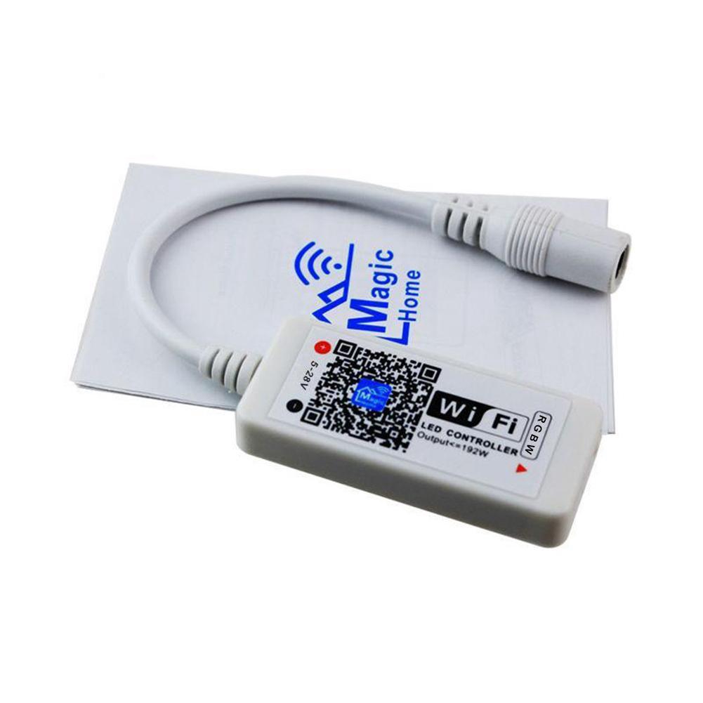 DC 5~28V RGBW Mini Wifi Wireless Controller for LED Strip Light IOS Android  | BigBuy360 - bigbuy360.vn