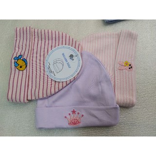 Mũ cotton len cho bé