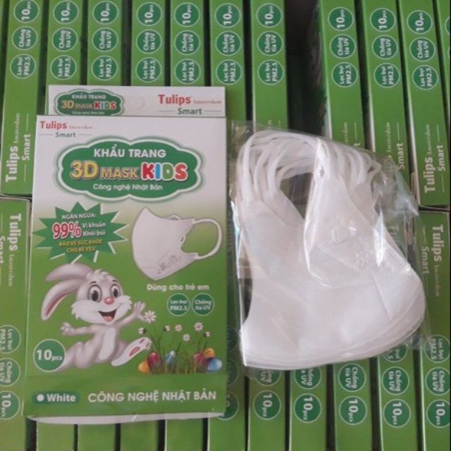 Khẩu Trang Y Tế 3D mask Kids cho trẻ em