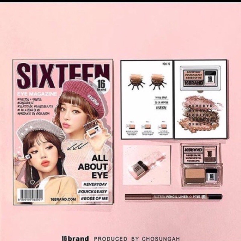 Phấn Mắt 16 Brand Sixteen Eye Magazine All About Eye
