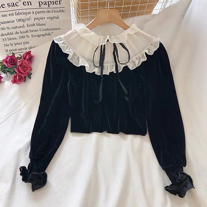 Jennie blackpink Áo Lửng Tay Dài Thời Trang Dành Cho Nữ