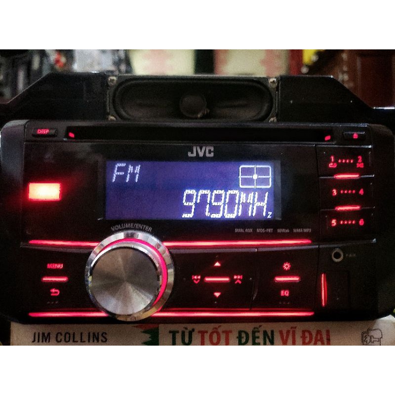 Đầu cd Jvc kenwood tháo xe toyota , lắp đặt chung cho các hãng xe khác