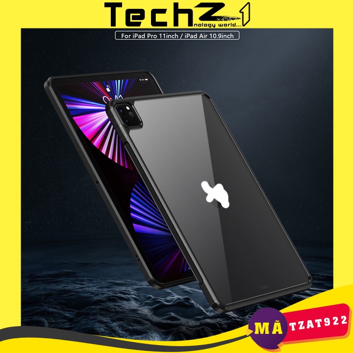 Ốp iPad Pro 11, ốp iPad Pro 12.9 (20/21), iPad Air4/Air5 (10.9) TPU cao cấp lưng trong suốt - Mã TZAT922