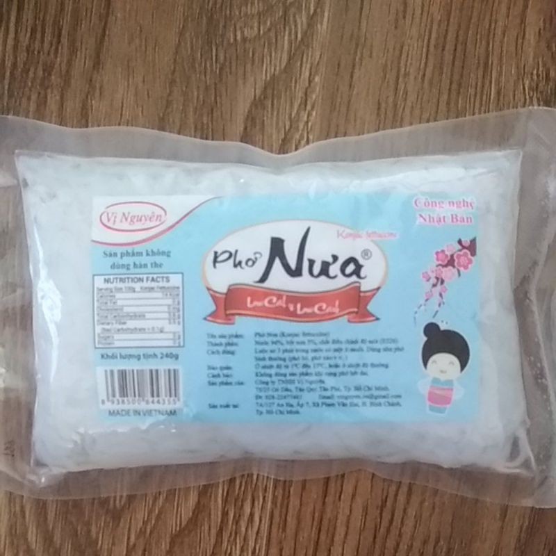 Bún Mì Phở Miến Nưa chuẩn keto | BigBuy360 - bigbuy360.vn
