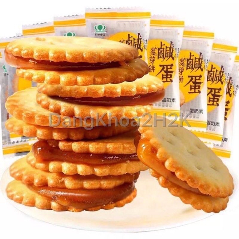 Bánh quy trứng muối Đài Loan . Hàng Loại 1 chuẩn Mit