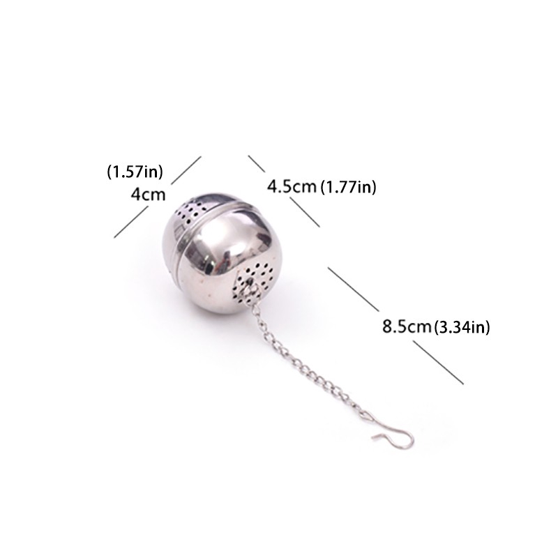 Dụng cụ lọc trà bằng inox hình tròn chất lượng cao