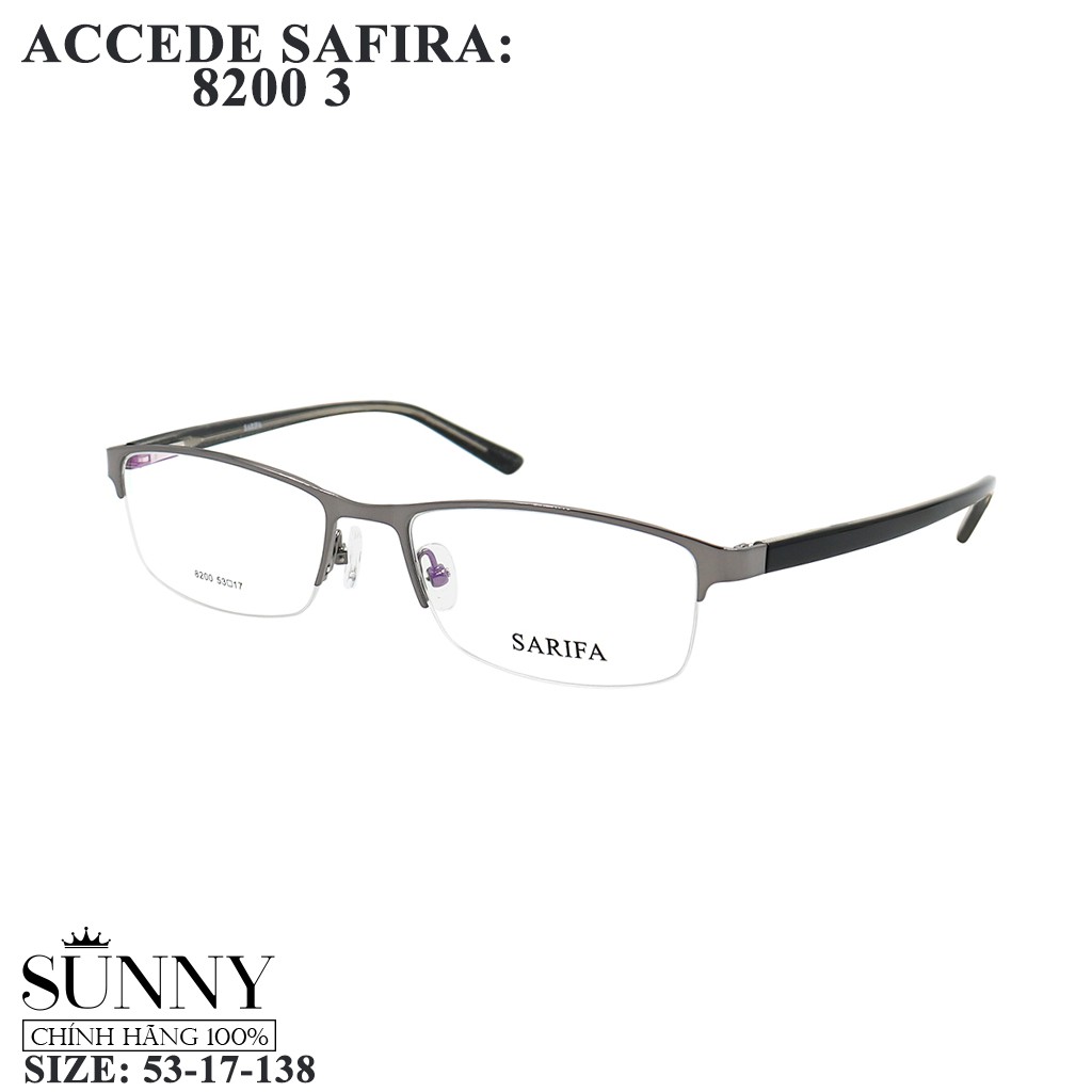 Gọng kính Accede Safira 8178 - 8200 - 8202 - 6096 - chính hãng Korea, bảo hành toàn quốc
