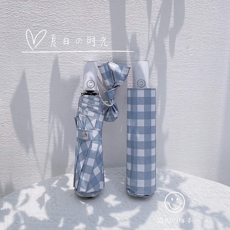 Dù Gấp Tự Động Mini Chống Tia UV Kiểu Dáng Đơn Giản
