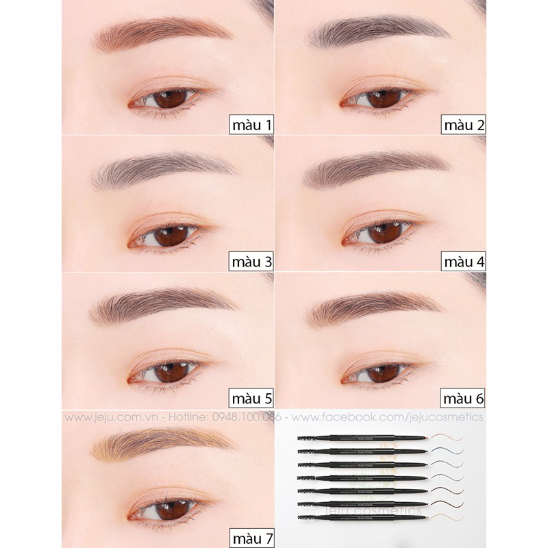 Chì Kẻ Mày Innisfree Auto Eyebrow Pencil Mẫu mới