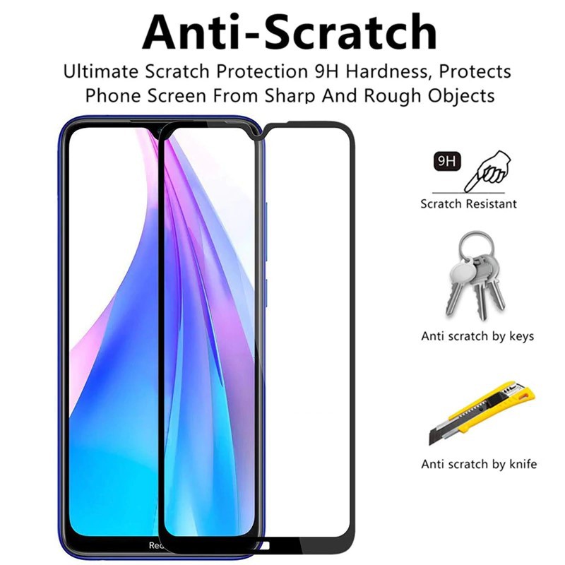 [FULL KEO] Kính Cường Lực Xiaomi Redmi Note 8 FULL Màn