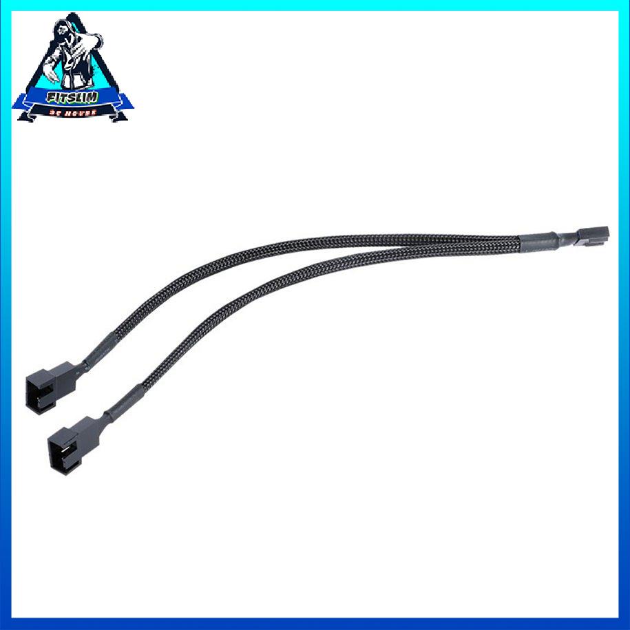 Bộ chia dây Bo mạch chủ Mở rộng Cooler Bộ chuyển đổi nguồn Cáp 3Pin Quạt [8/14]