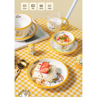 Bộ bát đĩa sứ KAWASIMAYA Duckyo Friends